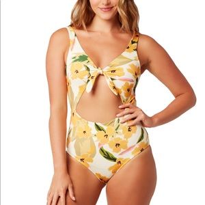 L*Space Kylie Cut Out Ibiza Floral Swimsuit